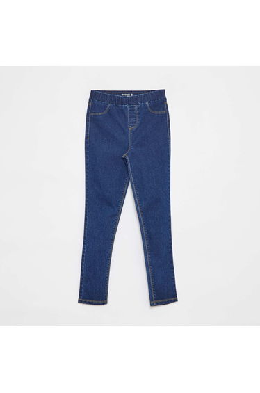 Plain jeggings BLUE