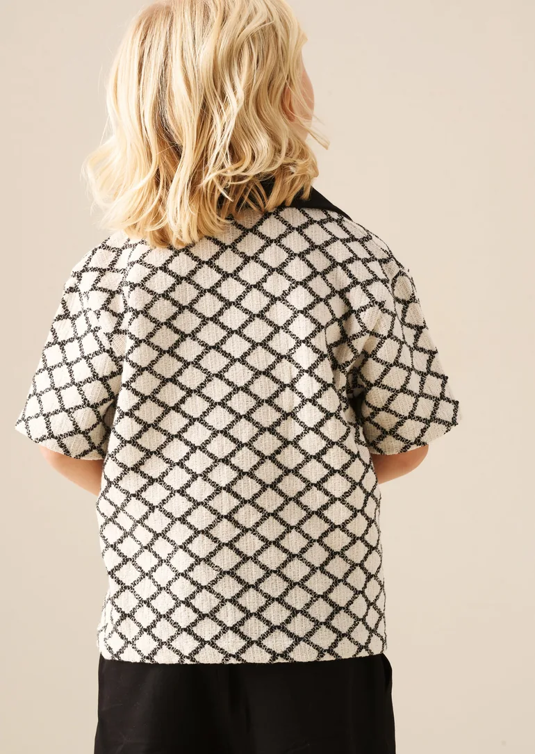 Marcus Intarsia Knit Shirt - 2