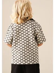 Marcus Intarsia Knit Shirt - 2