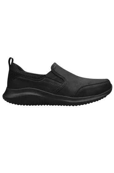 Skechers Mens Ultra Flex 3.0 Smooth Step Trainers - Black