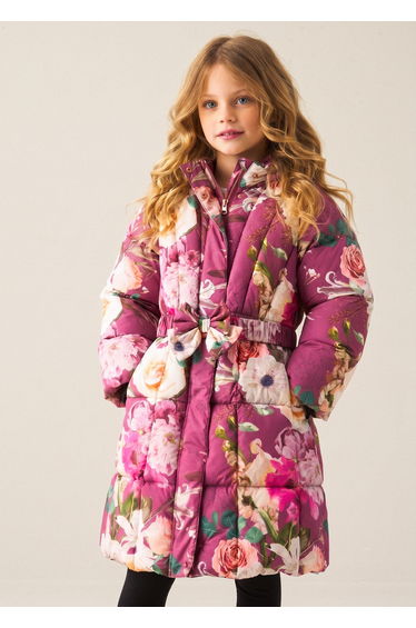 Esme Bow Belt Coat