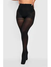Plus Shaper Black Tights - black