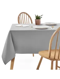 مفرش طاولة قطن مقاوم للبقع - 1