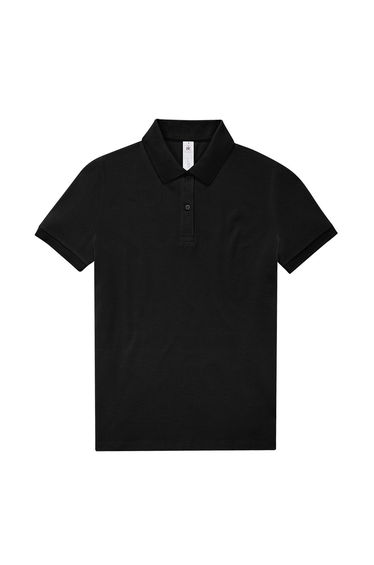 B&C Womens/Ladies My Polo Shirt - Black