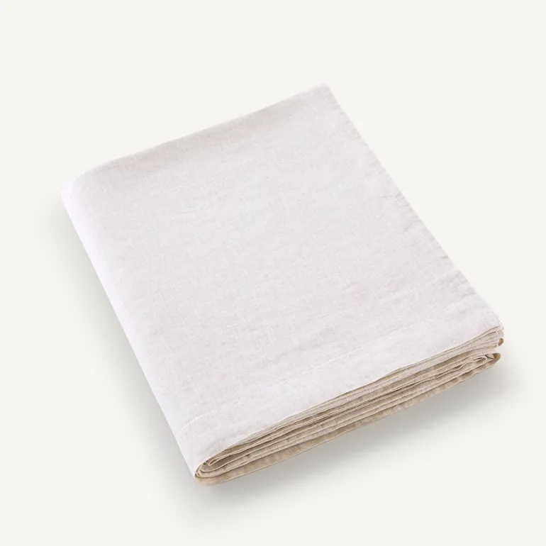 ELINA Washed Linen Flat Sheet - 3