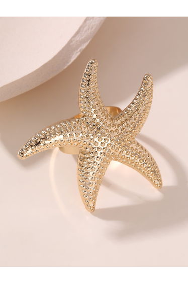 Textured Starfish Ring