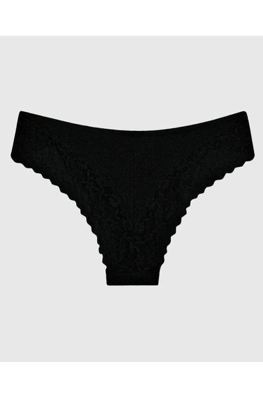 Cheeky Panty with Lace Trim