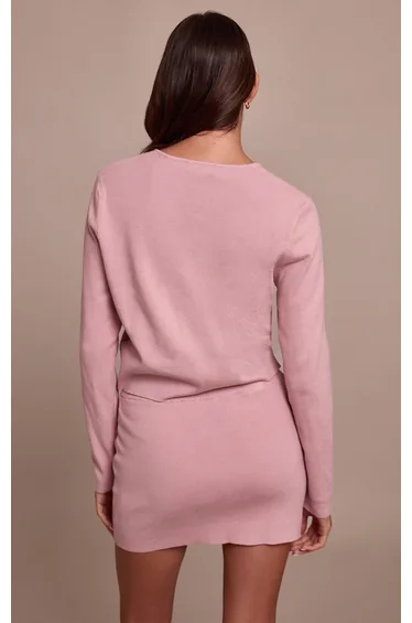 كارديغان محبوك - زهري