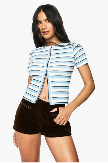 Velour Micro Shorts