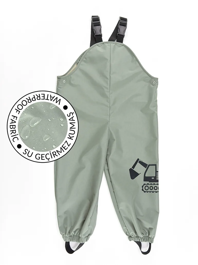 Kepçe Boy's Waterproof Rainsuit - 5