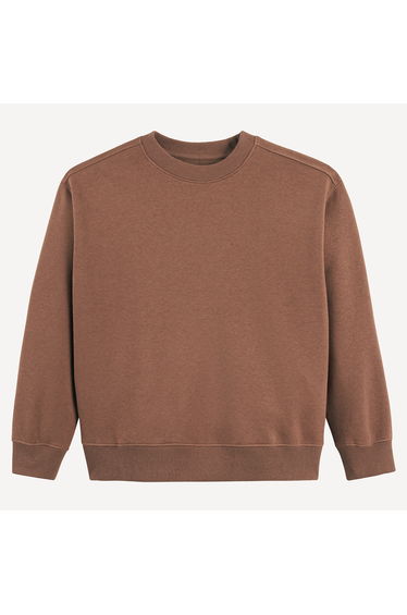 Fleece Crew Neck Sweatshirt