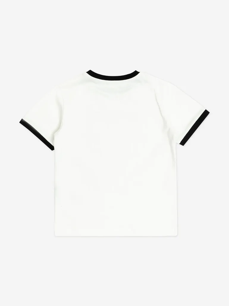 Balmain Boys Logo T-Shirt in White - 1