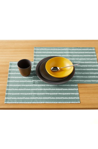 Set of 2 Irun Coated Placemats