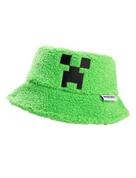 Minecraft Boys Character Reversible Bucket Hat - Green
