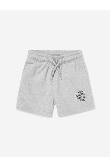 Anti Social Social Club Kids Core Shorts in Grey