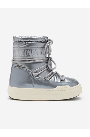 Moon Boot Kids JR Park Boots in Silver