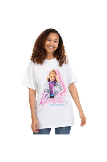 Barbie Womens/Ladies Christmas T-Shirt