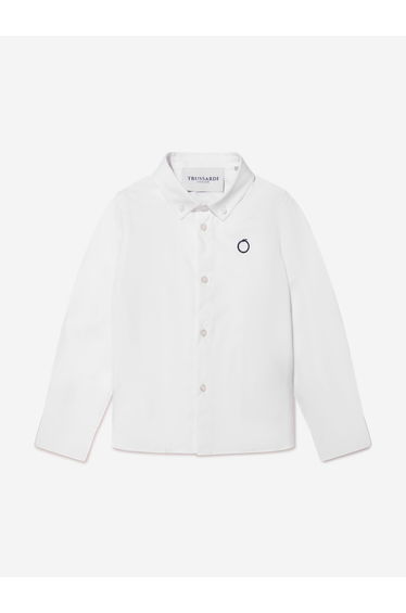 Boys Barlog Shirt in Ivory