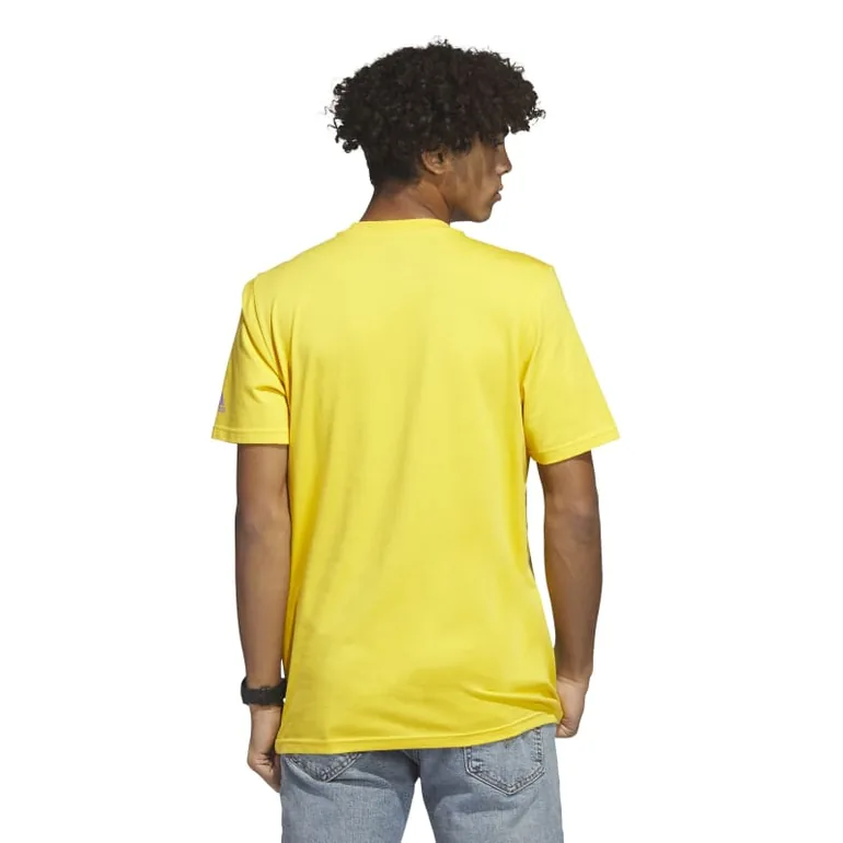 Linear Beach-Bit Short Sleeve Graphic T-Shirt - 2