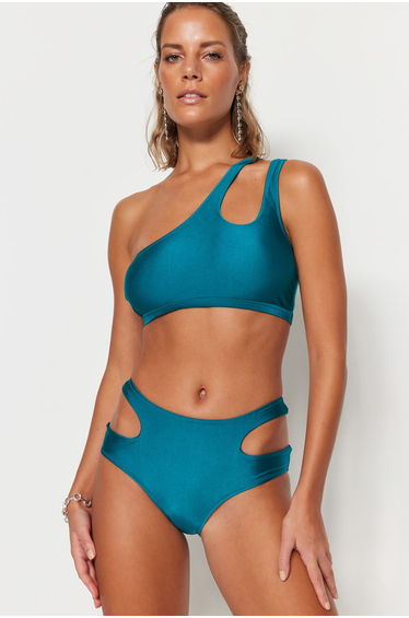 Bikini Bottom - Green - Plain