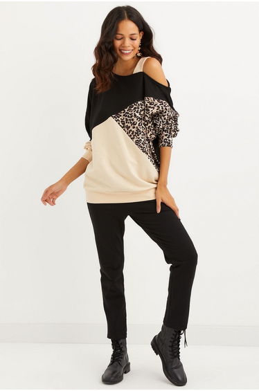 Sweatshirt - Multicolor - Regular fit