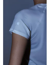 White Single Jersey Sports T-Shirt - 2