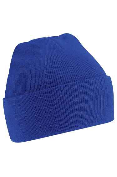 Beechfield Soft Feel Knitted Winter Hat - Bright Royal