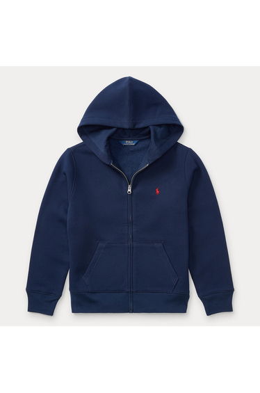 Zip-Up Hoodie in Cotton Mix