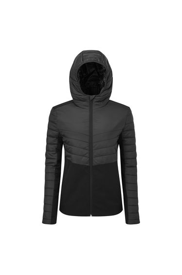 TriDri Womens/Ladies Hybrid Insulated Jacket - Black