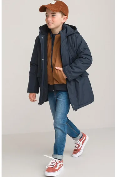 3-in-1 Recycled Parka with Hood