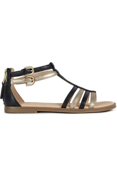 Geox Black Girls Sandals