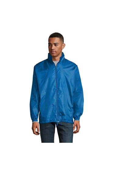 SOLS Shift Showerproof Windbreaker Jacket - Royal Blue