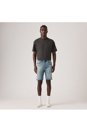 Levi'S Blue Straight-Cut Denim Knee Length