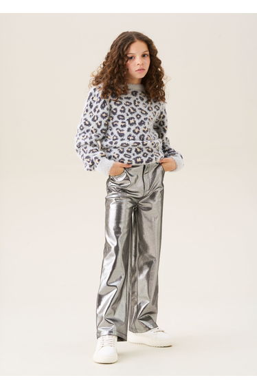 Jaya Wide Leg Metallic Jean