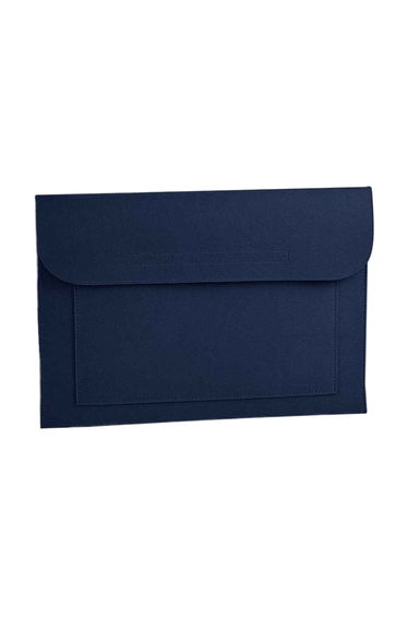 Bagbase Felt Laptop Sleeve - Navy