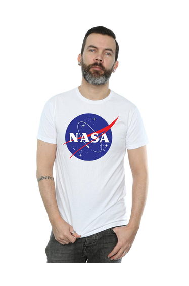 NASA Mens Insignia Logo T-Shirt - White