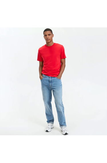 Crew Neck T-Shirt with Short Sleeves
