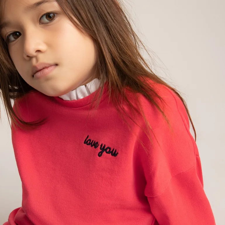 2-in-1 Sweatshirt in Organic Cotton Mix - 1