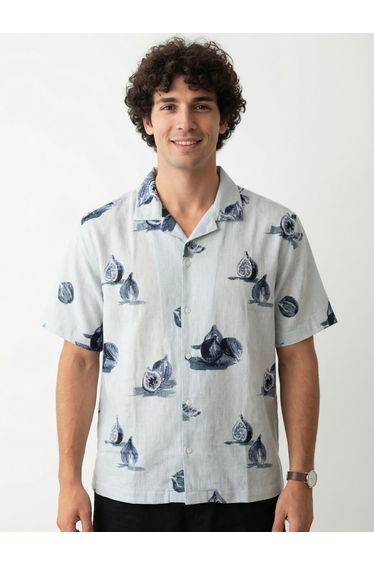Men Relaxed Printed Casual Shirt