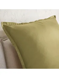 غطاء وسادة قطن ساتين - 3
