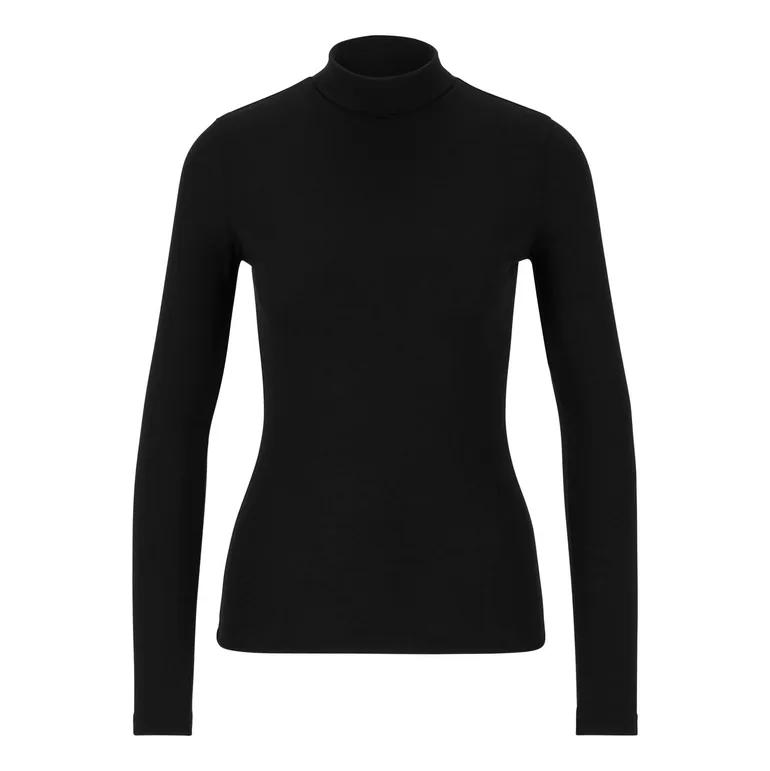 Women's Hugo Dinelane Jersey Top in Black