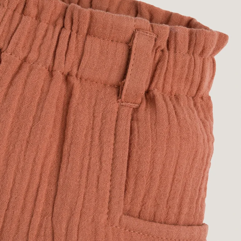 Cotton Muslin Shorts - 2