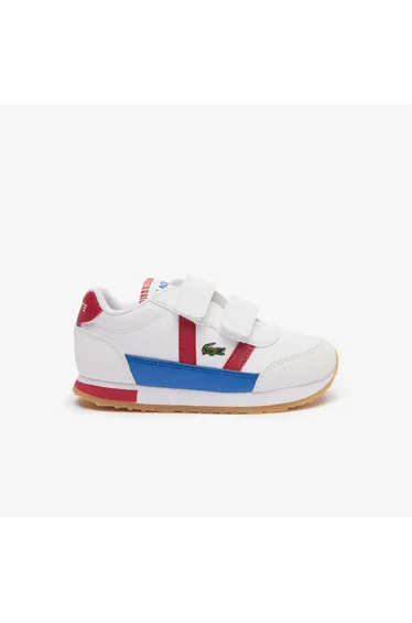 Boy's Lacoste Infants Partner Trainers in White