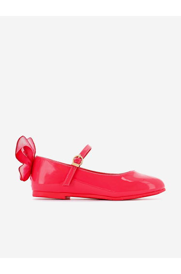 Sophia Webster Girls Mademoiselle Flat in Pink