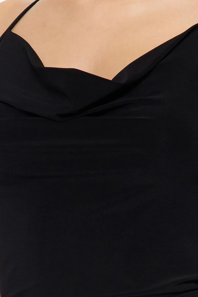 Bodysuit - Black - Fitted - 4