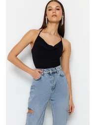 Bodysuit - Black - Fitted - 1