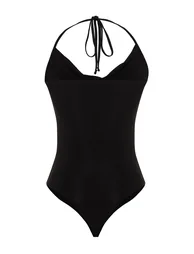 Bodysuit - Black - Fitted - 7