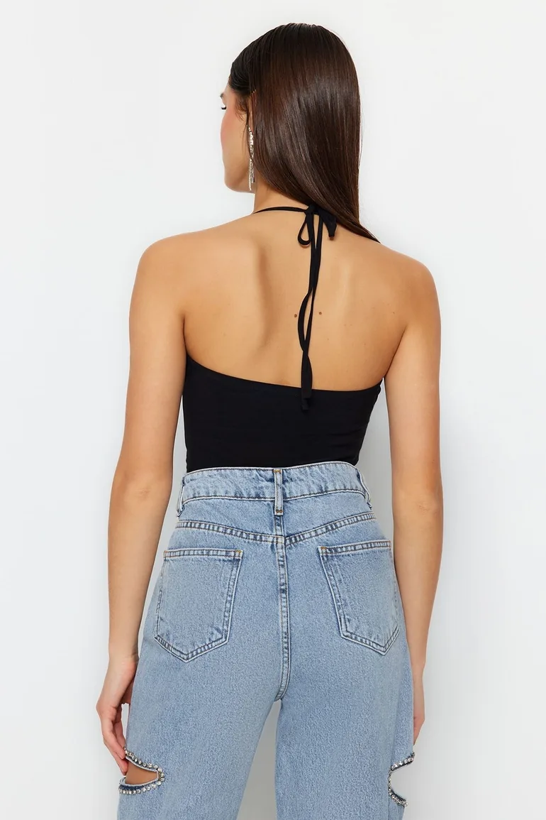 Bodysuit - Black - Fitted - 5