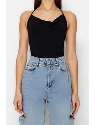Bodysuit - Black - Fitted - 3
