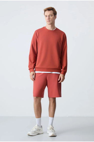 TOMMY Men's Plain Crew Neck Sweatshirt